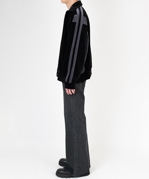 LAD MUSICIAN ベロア トラックジャケット44 ブルゾン　Lサイズ LAD MUSICIAN ベロアトラックジャケットセットアップ 231120A - LAD