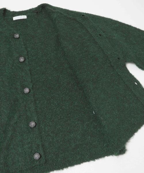 SENSE OF PLACE by URBAN RESEARCH（センスオブプレイスバイアーバンリサーチ）の「ブークレVネックカーディガン（カーディガン/ボレロ・メンズ・ライトベージュ/グリーン/チャコールグレー/レッド・MEDIUM/LARGE）」の13枚目の写真