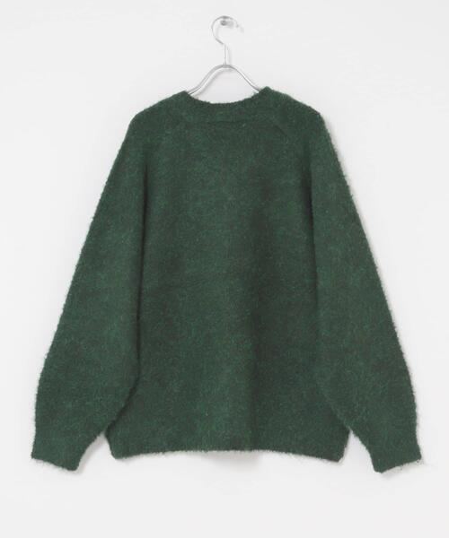 SENSE OF PLACE by URBAN RESEARCH（センスオブプレイスバイアーバンリサーチ）の「ブークレVネックカーディガン（カーディガン/ボレロ・メンズ・ライトベージュ/グリーン/チャコールグレー/レッド・MEDIUM/LARGE）」の14枚目の写真