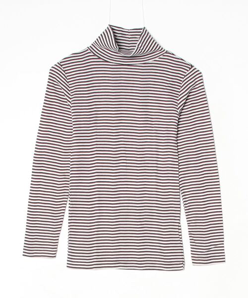 MILLER(ミラー)の「Robert P. Miller / タートルネック ロングスリーブTシャツ / 834C(Tシャツ/カットソー・レディース・ホワイト/その他1/その他2/その他3/ブラック/ホワイト×ブラック/グレー系その他/グレー/その他4・FREE)」の7枚目の写真