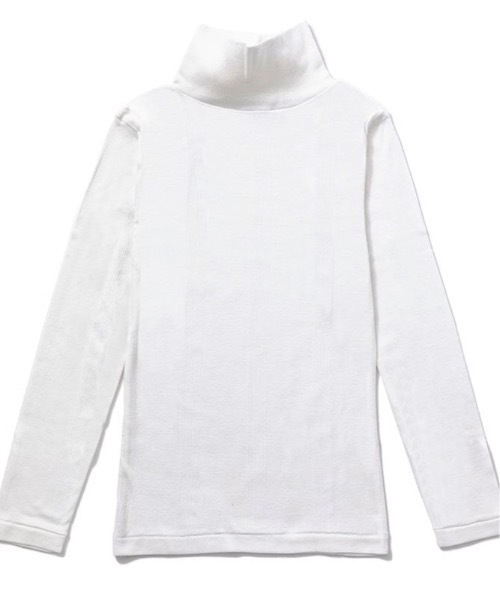 MILLER(ミラー)の「Robert P. Miller / タートルネック ロングスリーブTシャツ / 834C(Tシャツ/カットソー・レディース・ホワイト/その他1/その他2/その他3/ブラック/ホワイト×ブラック/グレー系その他/グレー/その他4・FREE)」の2枚目の写真