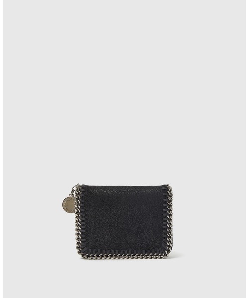 STELLA McCARTNEY(ステラマッカートニー)の「Falabella Bi-Fold Wallet / ファラベラ バイフォールド ウォレット(財布・レディース・ブラック/ライトグレー/グレー系その他・ONE SIZE)」の1枚目の写真