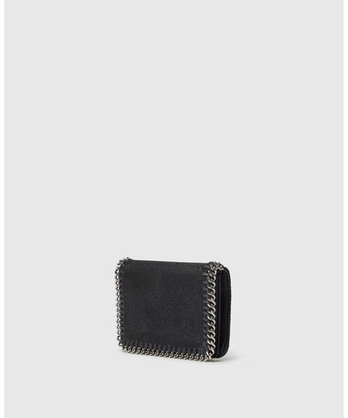 STELLA McCARTNEY(ステラマッカートニー)の「Falabella Bi-Fold Wallet / ファラベラ バイフォールド ウォレット(財布・レディース・ブラック/ライトグレー/グレー系その他・ONE SIZE)」の6枚目の写真