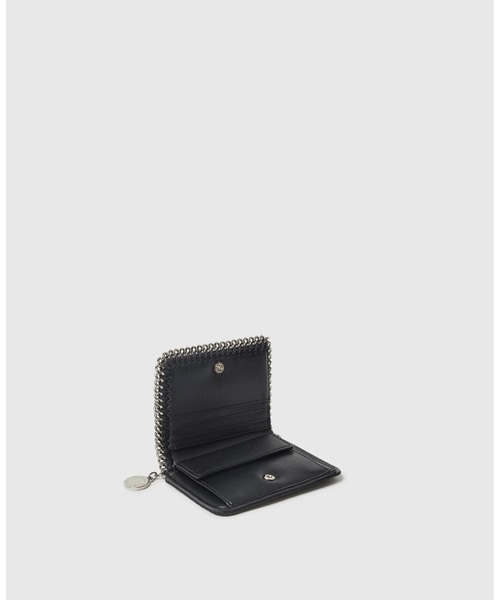 STELLA McCARTNEY(ステラマッカートニー)の「Falabella Bi-Fold Wallet / ファラベラ バイフォールド ウォレット(財布・レディース・ブラック/ライトグレー/グレー系その他・ONE SIZE)」の8枚目の写真