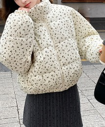 レディースのその他アウター（ホワイト/白色系・花柄・ボタニカル柄