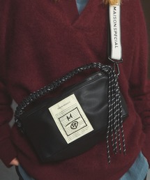 MAISON SPECIAL（メゾンスペシャル）の「《UNISEX》【THEATRE PRODUCTS】Collaboration Horizontal Leather Shoulder Bag/シアタープロダクツコラボレーションホライゾナルレザーショルダーバッグ【MAISON SPECIAL/メゾンスペシャル】（ショルダーバッグ）」