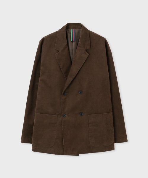 コーデュロイ ダブルブレスト ジャケット / 252760 EXJ03（テーラード