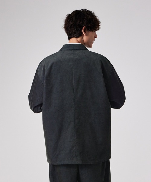コーデュロイ ダブルブレスト ジャケット / 252760 EXJ03（テーラード