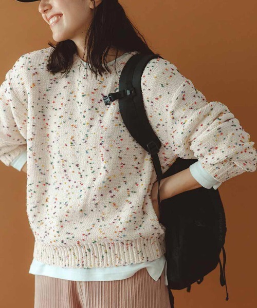 Live in comfort(リブインコンフォート)の「リブ イン コンフォート 吸湿発熱コットン素材の こだわりほか綿ロング白Tシャツ(Tシャツ/カットソー・レディース・ホワイト・S/M/L/LL/3L/4L)」の6枚目の写真