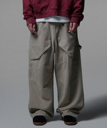 NOT4NERD(�m�b�g�t�H�[�i�[�h)��Oxford Fatigue Baggy Pants - Beige(���̑��p���c)