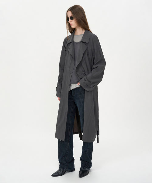 シアナイロントレンチ ダークグレー