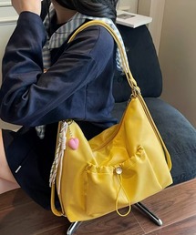 Anchor Smith（アンカー スミス）の「【NuNuNa】2WAY 合成皮革ドロストポケットショルダーバッグ/バックパック（ショルダーバッグ）」