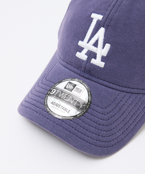 REMI RELIEF（レミレリーフ）の「【REMI RELIEF x NEW ERA(LA) 】9TWENTY ロサンゼルス・ドジャース / スウェットキャップ（キャップ・レディース・ネイビー/グレー・フリー）」の12枚目の写真