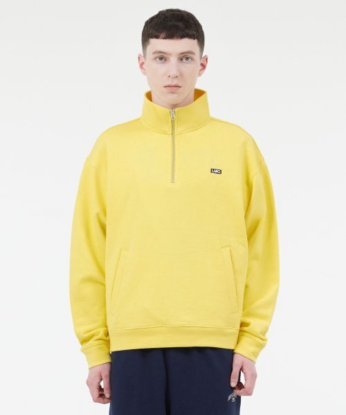 LMCの「BOX QUARTER ZIP SWEATSHIRT light yellow(スウェット・レディース・その他・LARGE/SMALL/MEDIUM)」の3枚目の写真