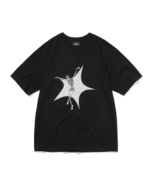 SKULL STAR TEE [BLACK]