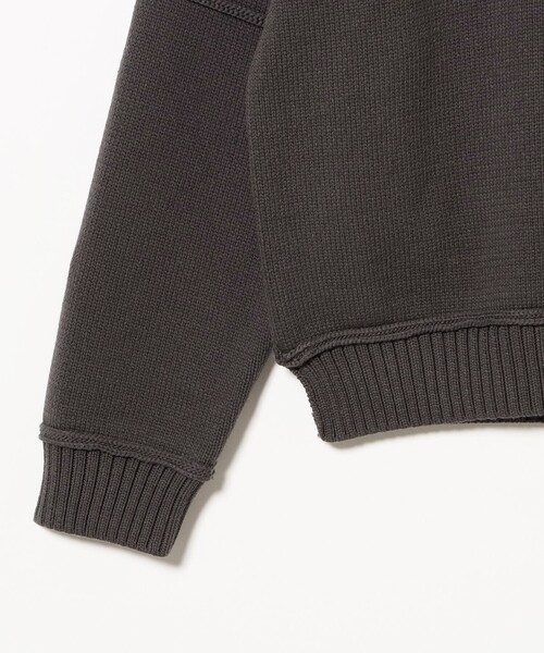 BEAMS(ビームス)の「5ゲージ パネル クルーネック ニット(ニット/セーター・メンズ・ブルー系その他/ブラック系その他4・S/M/L/XL)」の10枚目の写真