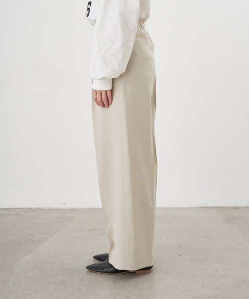 SHENERY(シーナリー)の「トロタックワイドパンツ(その他パンツ・レディース・ベージュ/ブラック/ローズ・38/36)」の20枚目の写真