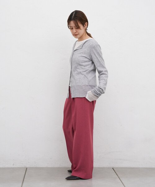 SHENERY(シーナリー)の「トロタックワイドパンツ(その他パンツ・レディース・ベージュ/ブラック/ローズ・38/36)」の20枚目の写真