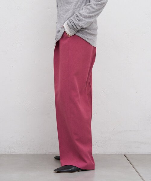 SHENERY(シーナリー)の「トロタックワイドパンツ(その他パンツ・レディース・ベージュ/ブラック/ローズ・38/36)」の14枚目の写真