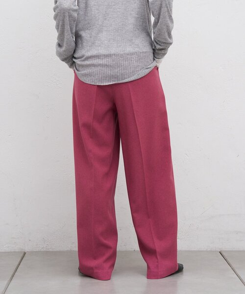 SHENERY(シーナリー)の「トロタックワイドパンツ(その他パンツ・レディース・ベージュ/ブラック/ローズ・38/36)」の13枚目の写真
