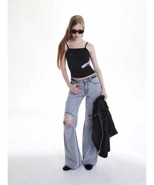 WHOLE PAPER(ホールペーパー)の「ガンX線スリーブレス(ブラック)(Tシャツ/カットソー・レディース・その他・MEDIUM/SMALL)」の2枚目の写真