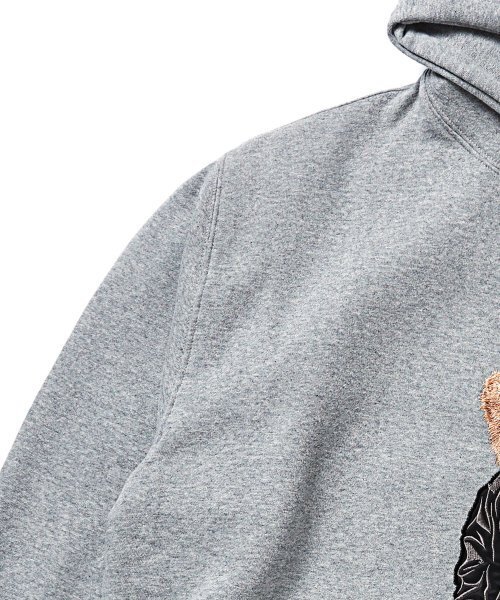 STIGMA（スティグマ）の「EMB COMPTON BEAR OVERSIZED HEAVY SWEAT HOODIE GREY（パーカー・メンズ・その他・MEDIUM/X-LARGE/LARGE）」の5枚目の写真
