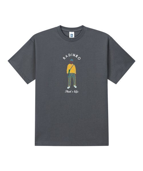 RADINEO(ラディネオ)の「ライフグレー半袖Tシャツ(Tシャツ/カットソー・メンズ・その他・LARGE/MEDIUM/SMALL/X-LARGE)」の1枚目の写真