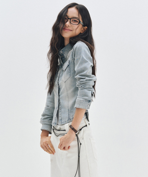 DECET WOMEN(デケット ウーマン)の「Western Slim Denim Shirts DCWSH003LIGHTBLUE(シャツ/ブラウス・レディース・その他・SMALL/MEDIUM/LARGE)」の8枚目の写真