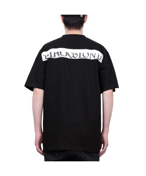 BLACK BLOND（ブラック ブロンド）の「ビビディルネサンスパッチTシャツ（ブラック）（Tシャツ/カットソー・レディース・その他・LARGE/MEDIUM/X-LARGE/XX-LARGE/XXX-LARGE）」の4枚目の写真
