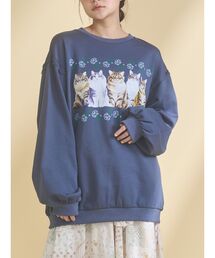 merry jenny | blooming catスウェット(スウェット)