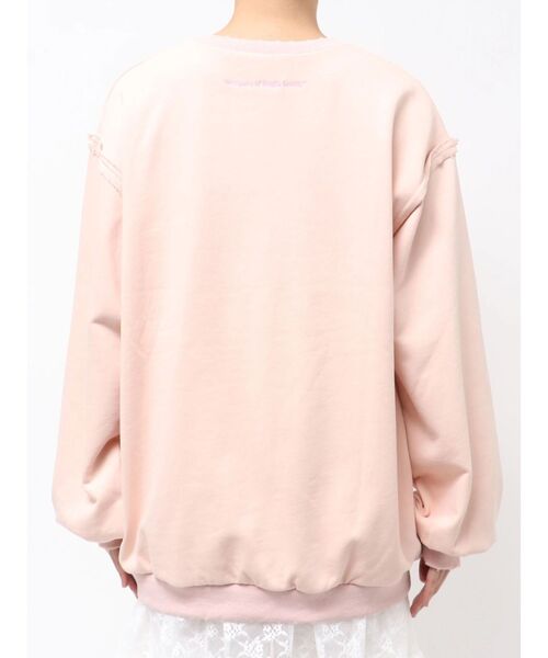 merry jenny（メリージェニー）の「blooming catスウェット（スウェット・レディース・ネイビー/ピンク/クリーム・FREE）」の17枚目の写真