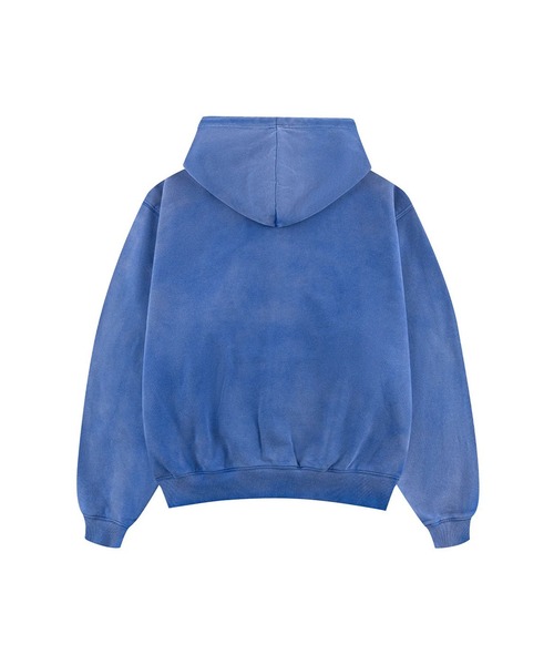 Faded Embroidery Zip Up Hoodie（パーカー）｜WOKE EDGE（ウォーク