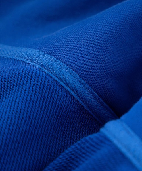 WOKE EDGE(ウォークエッジ)の「Faded Embroidery Zip Up Hoodie(パーカー・メンズ・ブルー/ベージュ・L/M)」の18枚目の写真