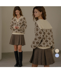 Frozen sailor collar knit [TIWT02SW01]_2color