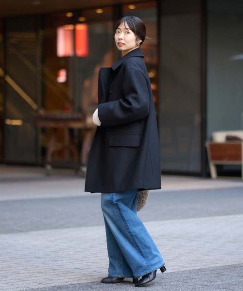 IENA（イエナ）の「メルトンウール ピーコート（ピーコート）」 - WEAR
