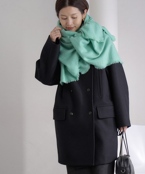 IENA（イエナ）の「メルトンウール ピーコート（ピーコート・レディース・ネイビー・38/36）」の19枚目の写真