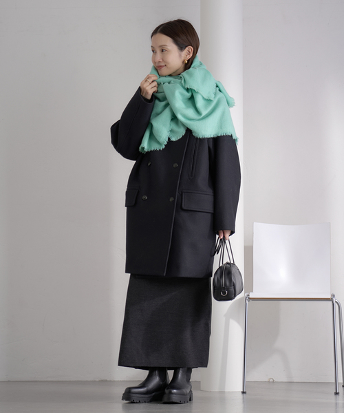 IENA（イエナ）の「メルトンウール ピーコート（ピーコート・レディース・ネイビー・38/36）」の15枚目の写真