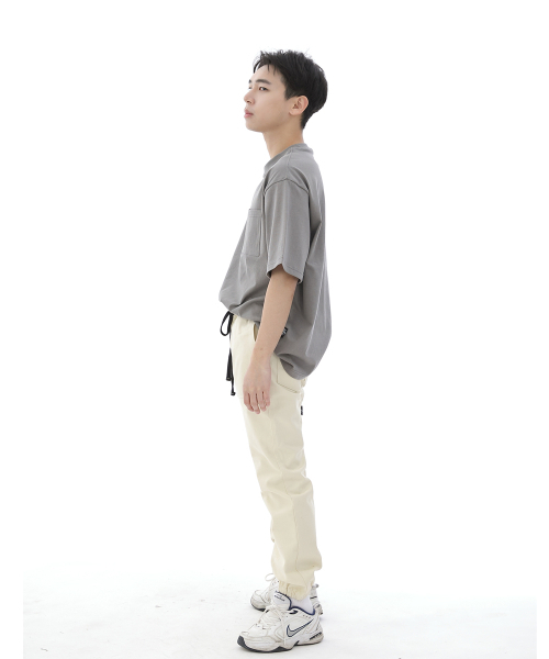 SAINTCREW(セントクルー)の「ストレートツーレイヤーカーゴジョガーパンツ ST2-309CJクリーム(スウェットパンツ・メンズ・その他・SMALL/MEDIUM/LARGE/X-LARGE)」の2枚目の写真