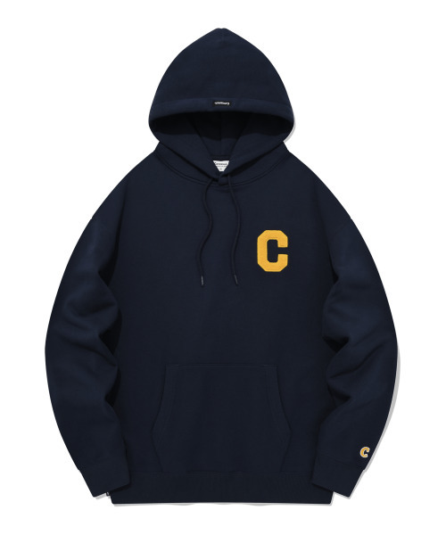 COVERNAT(カバーナット)の「Cロゴフードパーカー ネイビー(パーカー・レディース・その他・LARGE/MEDIUM/SMALL/X-LARGE)」の1枚目の写真