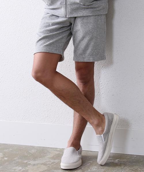 coen（コーエン）の「パイルスリッポン（スリッポン・メンズ・ネイビー/グレー・LARGE/MEDIUM/SMALL）」の10枚目の写真