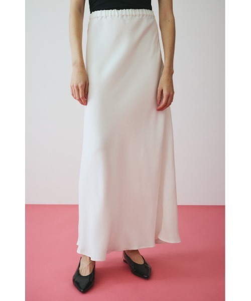 HeRIN.CYE（ヘリンドットサイ）の「Relax skirt　　リラックススカート（スカート・レディース・ブラック/ホワイト・FREE）」の6枚目の写真