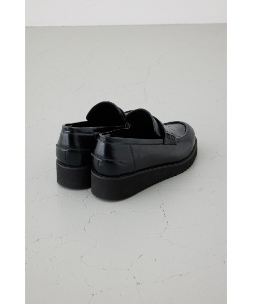 AZUL by moussy(アズールバイマウジー)の「コインローファー(ローファー・メンズ・ブラック・SMALL/MEDIUM/LARGE)」の6枚目の写真