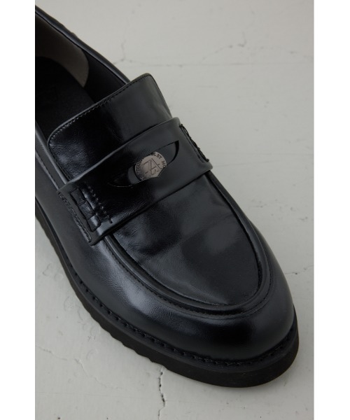 AZUL by moussy(アズールバイマウジー)の「コインローファー(ローファー・メンズ・ブラック・SMALL/MEDIUM/LARGE)」の10枚目の写真