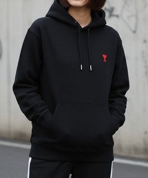 AMI Alexandre Mattiussi（アミアレクサンドルマテュッシ）の「【AMI PARIS】アミ パリス Ami de Coeur クール ボクシーフィット パーカー（パーカー）」