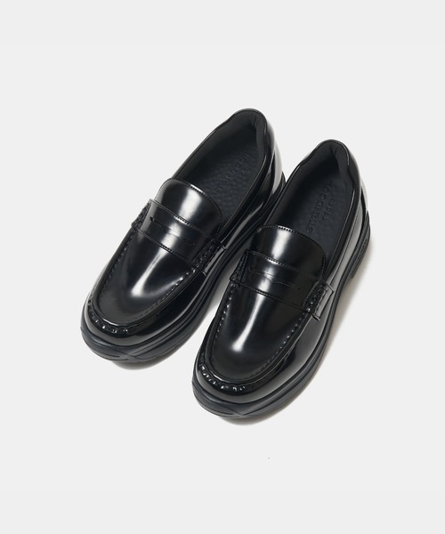 STANDOOL TOKYO（スタンドゥール）の「≪UNISEX≫ +6.5cmヒールアップローファースニーカー/Heel Up Loafer Sneaker 【NOSTAR/ノスター】（ローファー・メンズ・ブラック/ブラック系その他・22.5cm/23.5cm/24.5cm/25.5cm/26.0cm/27.0cm/27.5cm/28.5cm/23.0cm/28.0cm/24.0cm/25.0cm/26.5cm/22.0cm）」の4枚目の写真