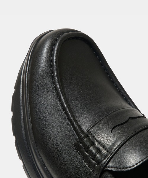 STANDOOL TOKYO（スタンドゥール）の「≪UNISEX≫ +6.5cmヒールアップローファースニーカー/Heel Up Loafer Sneaker 【NOSTAR/ノスター】（ローファー・メンズ・ブラック/ブラック系その他・22.5cm/23.5cm/24.5cm/25.5cm/26.0cm/27.0cm/27.5cm/28.5cm/23.0cm/28.0cm/24.0cm/25.0cm/26.5cm/22.0cm）」の22枚目の写真