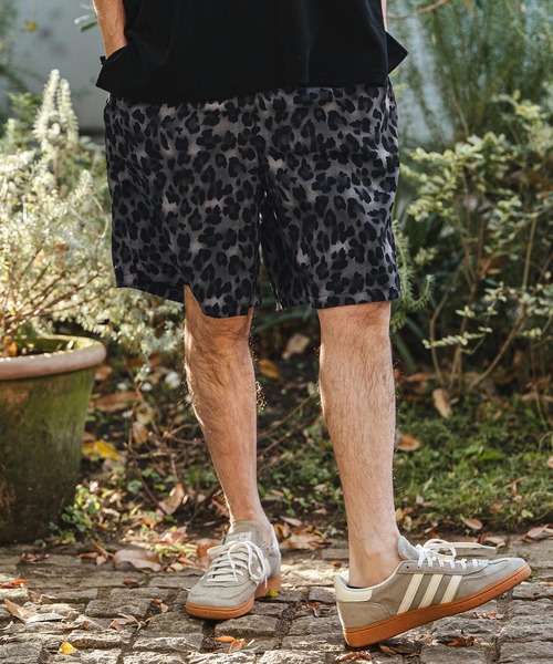 CAMBIO(カンビオ)の「mp14467- Leopard Short Pants レオパードショートパンツ(S61826cmb)(その他パンツ・メンズ・キャメル/チャコール/ベージュ/オリーブ・L/M/S)」の6枚目の写真