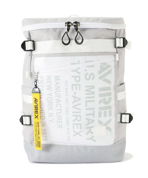 AVIREX（アヴィレックス）の「SUPER HORNET FUSE BOX / スーパーホーネット ヒューズボックス / AVIREX / アヴィレックス / AVX593（バックパック/リュック・メンズ・ブラック/ホワイト・F）」の4枚目の写真