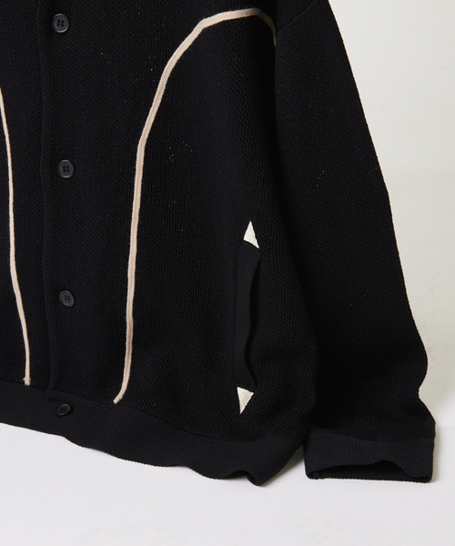 JOURNAL STANDARD（ジャーナルスタンダード）の「PL ウェスタン カーディガン（カーディガン/ボレロ・メンズ・オレンジ/ブルー系その他/ブラック・LARGE/MEDIUM）」の5枚目の写真