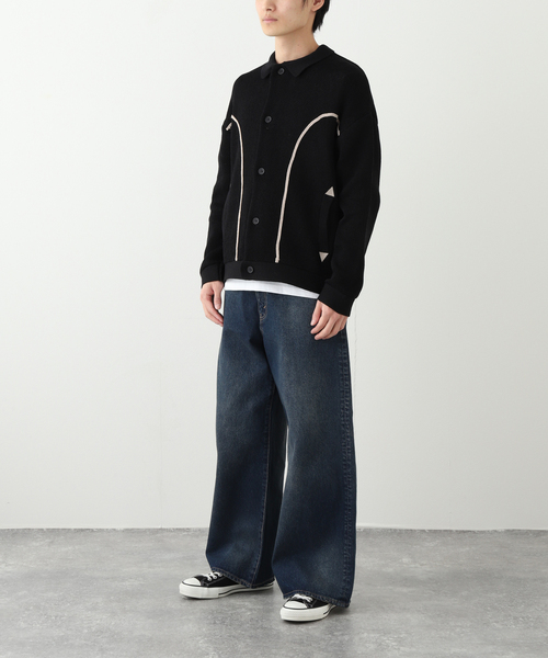 JOURNAL STANDARD（ジャーナルスタンダード）の「PL ウェスタン カーディガン（カーディガン/ボレロ・メンズ・オレンジ/ブルー系その他/ブラック・LARGE/MEDIUM）」の15枚目の写真